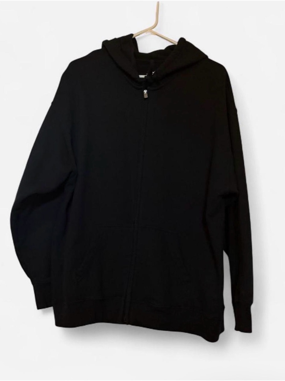 Hollister Black Full-Zip Hooded Sweatshirt